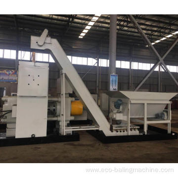 Horizontal Stainless Steel Chips Briquette Making Machine